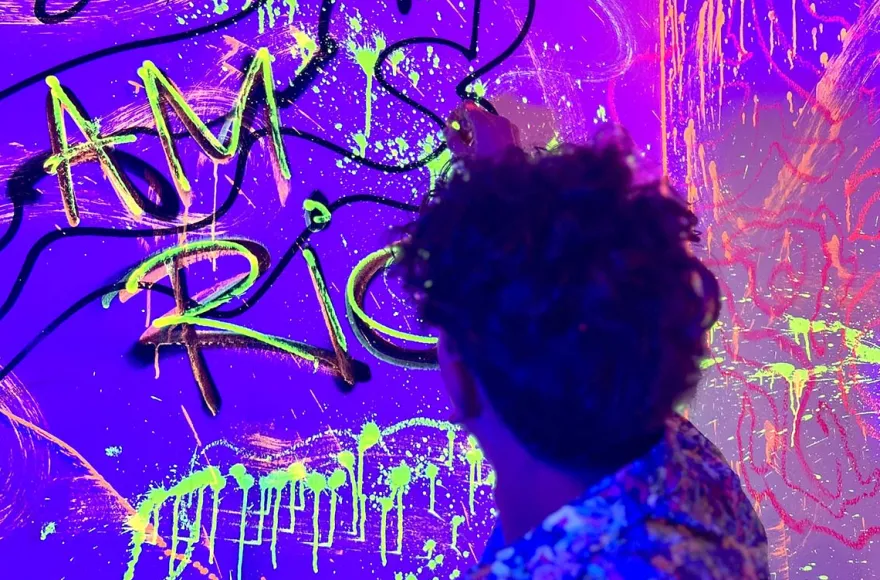 Action Neon Painting München