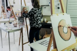 Afterwork Painting in München: abwechselnde Techniken