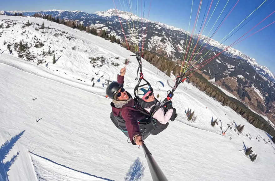 Aktivurlaub in Flachau inkl. Tandemflug für 2 (2 Nächte)