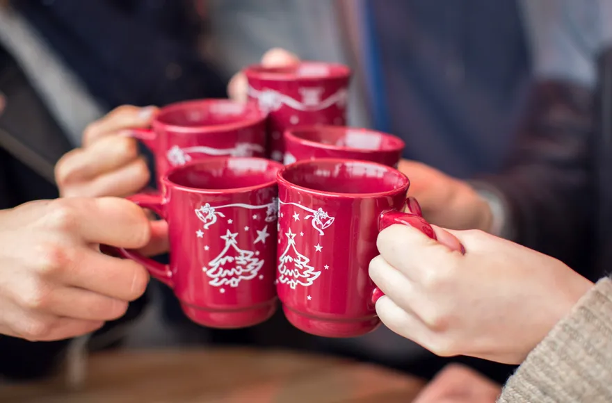 Alpaka Wanderung Ennigerloh mit Glühwein für 2