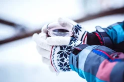 Alpaka Wanderung mit Glühwein