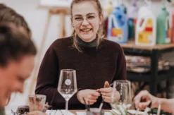 Aquarellkurs Berlin mit Weinprobe