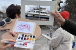 Aquarell malen München