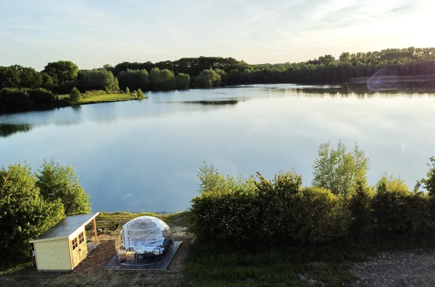 Außergewöhnlich Übernachten am See Wadersloh für 2
