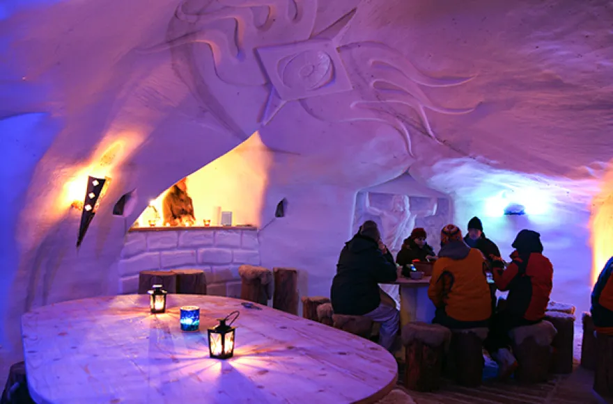 Außergewöhnlich Übernachten im Iglu Ötz (1 Nacht)
