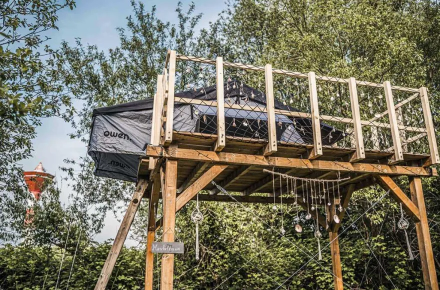 Außergewöhnlich Übernachten im Dachzelt Rülzheim für 2 (2 Nächte)