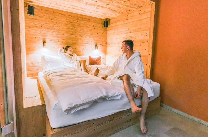 Außergewöhnlich Übernachten in der Spa Suite für 2 (1 Nacht) in Luzern