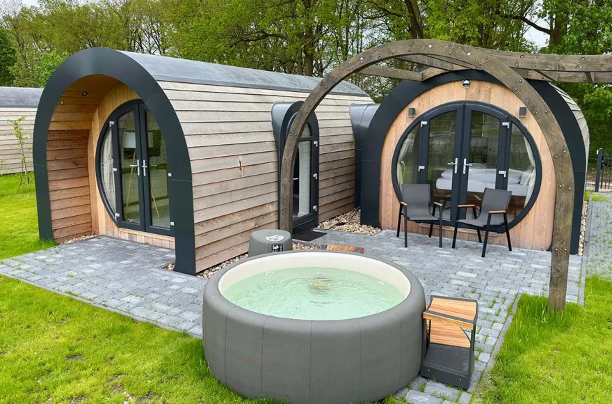 Außergewöhnlich Übernachten in der DuoLodge Oranienburg für 2 (1 Nacht)