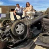 Auto zertrümmern Krostitz