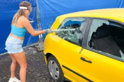 Auto zertrümmern Nürnberg