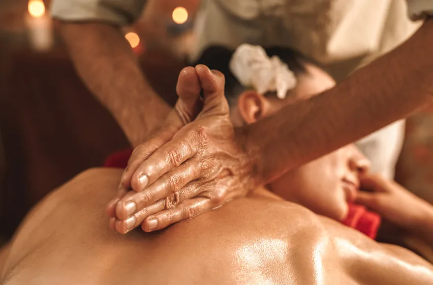 Ayurveda Massage Deluxe mit Fussmassage