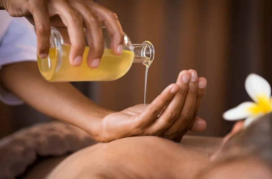 Ayurveda Massage Deluxe mit Fussmassage