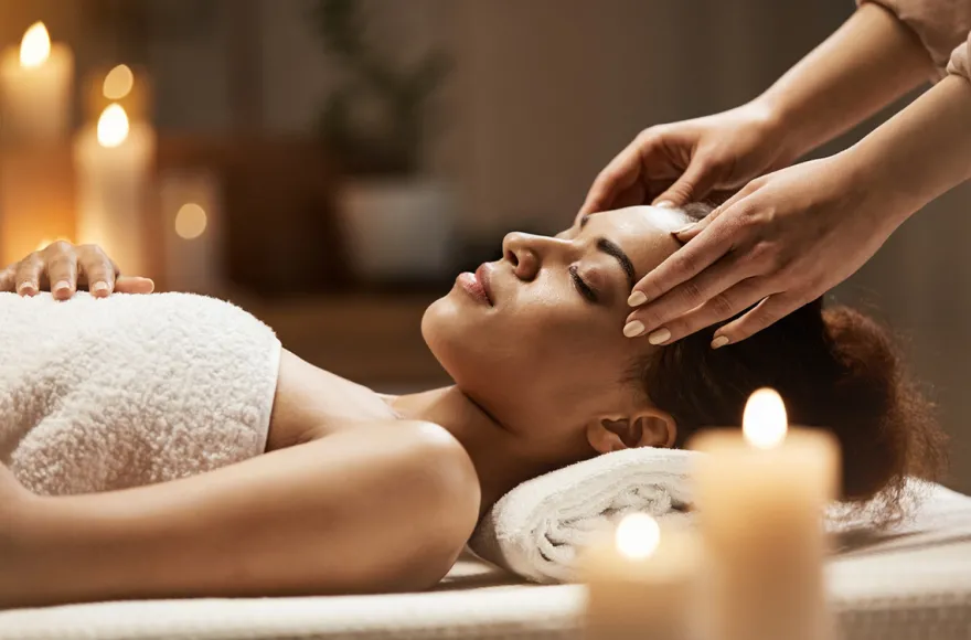 Ayurvedische Kopfmassage für Frauen Berlin