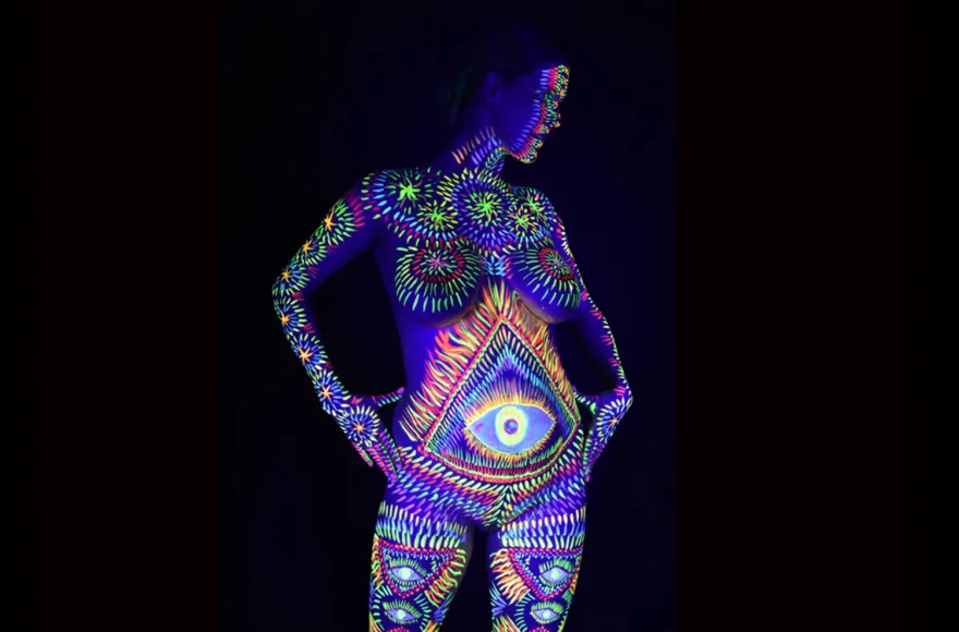 Babybauch Bodypainting Farchant