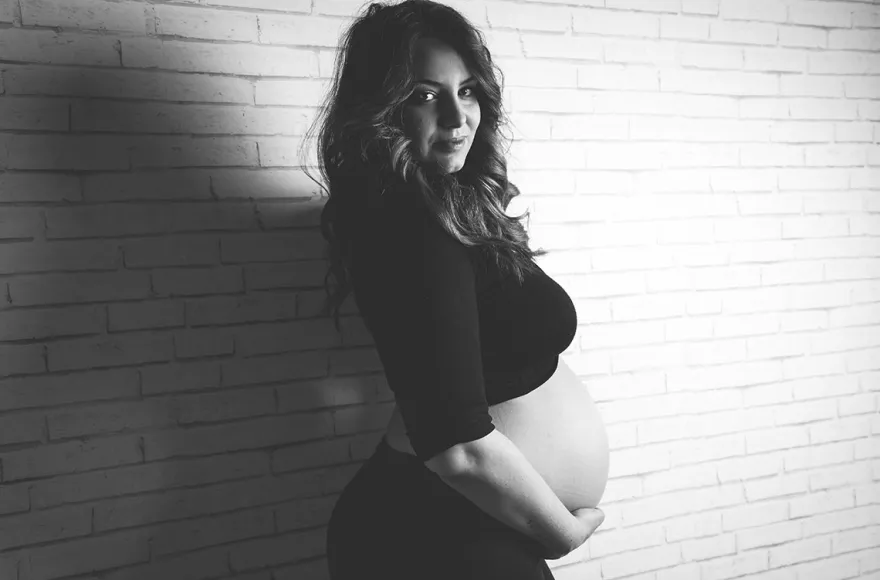 Babybauch Fotoshooting