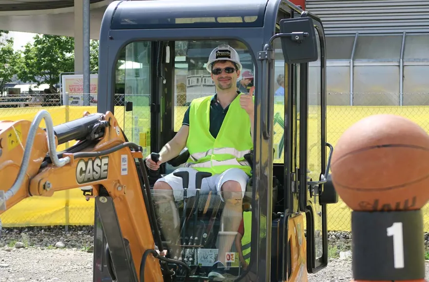 Bagger Erlebnis Frauenfeld (kleiner Bagger)