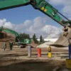 Bagger Fahren in Hamburg