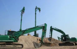Bagger Fahren in Hamburg