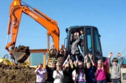 Baggern für Kids