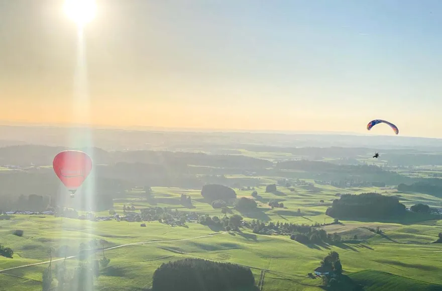 Ballonfahren Brombachsee