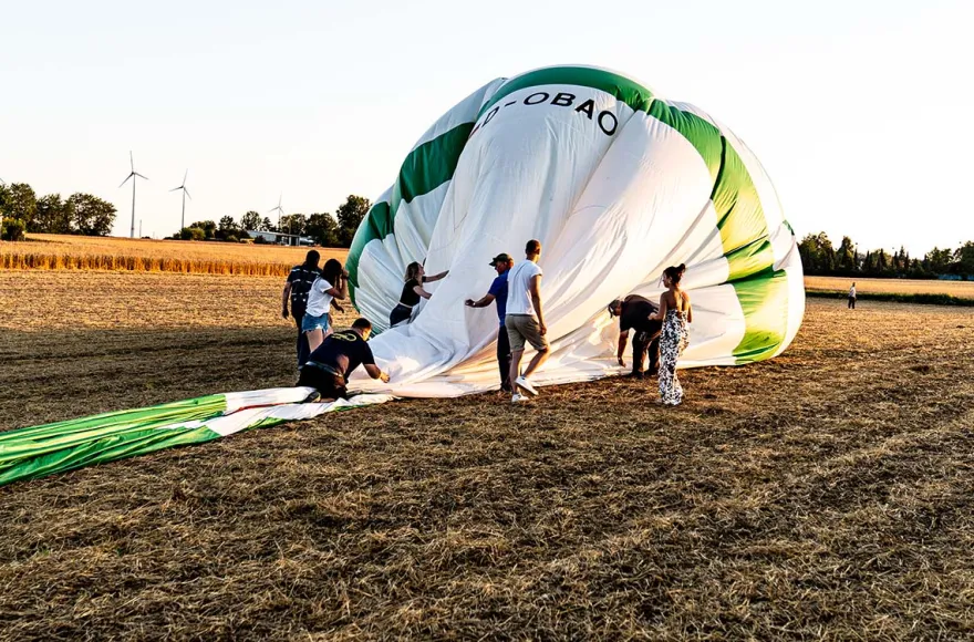Ballonfahren Brombachsee