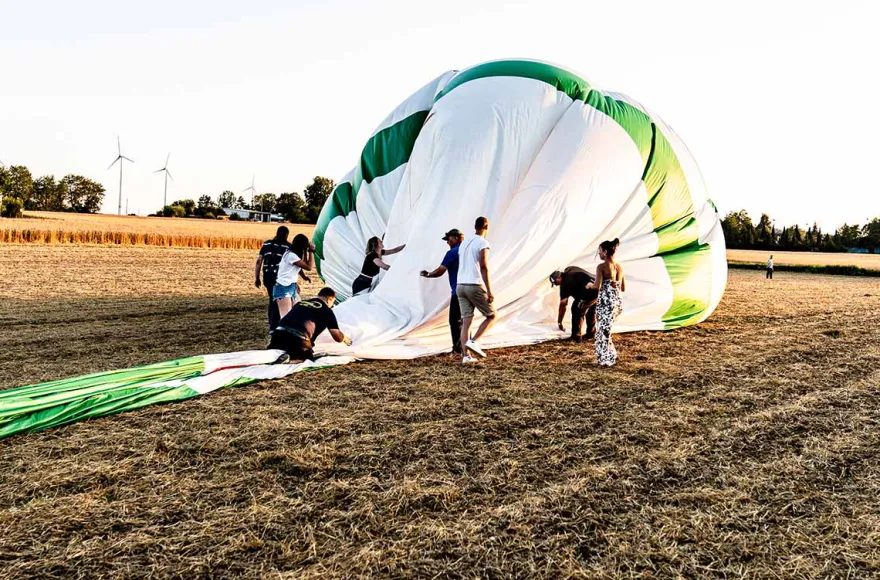 Ballonfahren Landau an der Isar