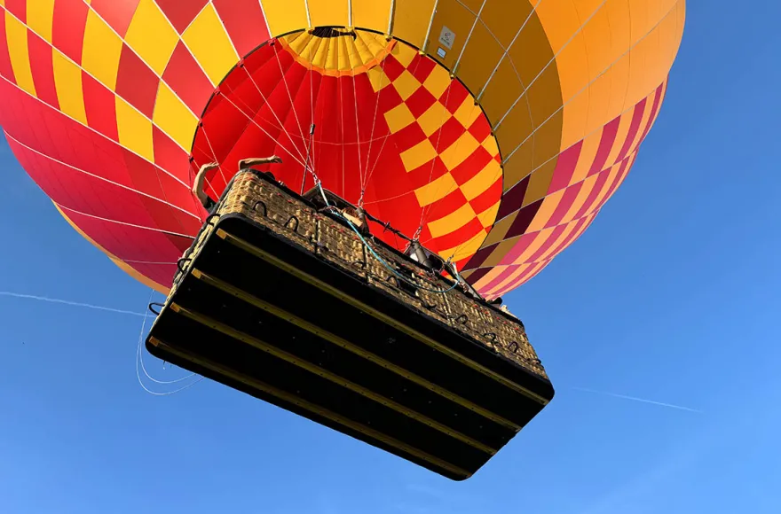 Ballonfahrt Raum Valley