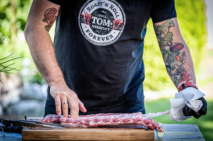 BBQ Online Kochkurs mit Tom Heinzle (ca. 4 Std.)