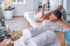 Beauty-Anwendung mit Massage
