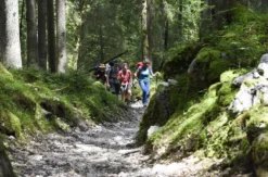 Bergwanderung Höllentalklamm an der Zugspitze
