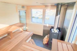 Übernachtung auf dem Hausboot mit Sauna Rechlin (3 Nächte)