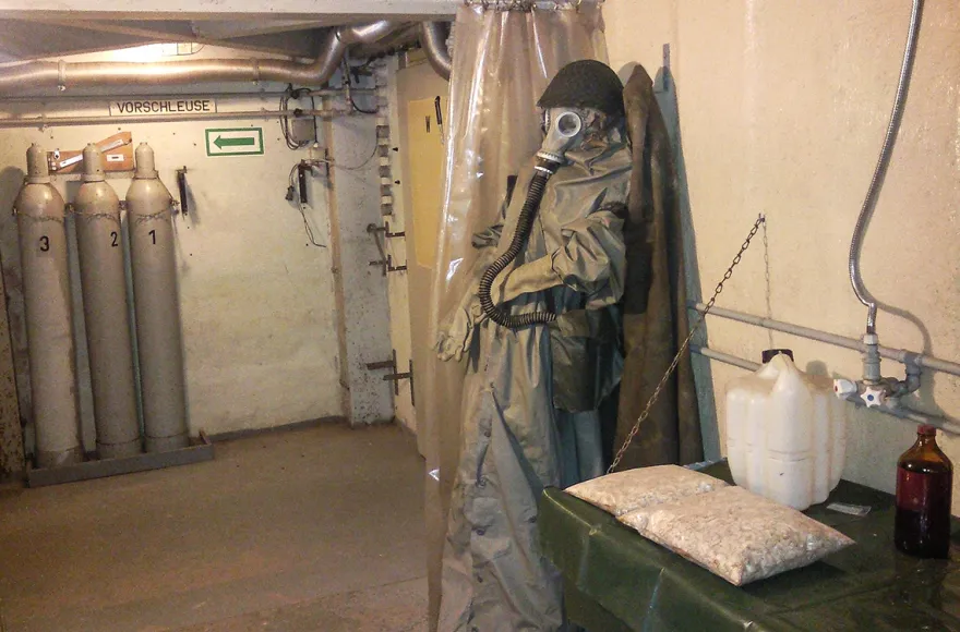 Übernachtung im Bunker Frauenwald