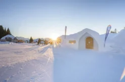 Übernachtung im Romantik-Iglu Gstaad für 2 (1 Nacht)