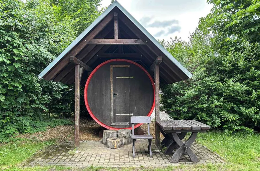 Übernachtung im Spreewälder Gurkenfass Lübben für 2 (1 Nacht)