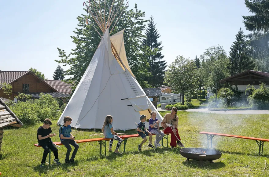 Übernachtung im Tipi für 4 Neureichenau (1 Nacht)