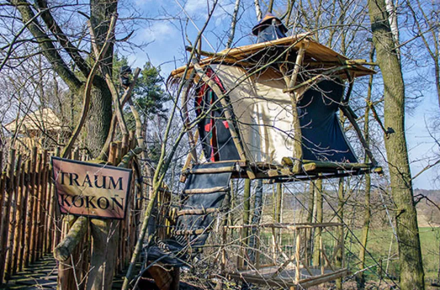 Übernachtung im Traumkokon Raum Görlitz für 2