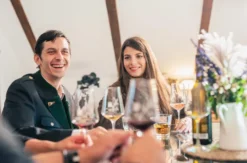 Übernachtung im Weinfass für 4 Deluxe Grub an der March