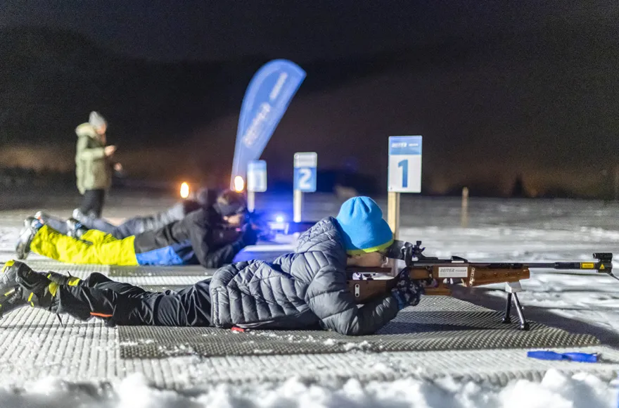 Biathlon bei Nacht Goldegg