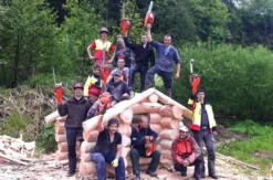 Blockhaus bauen Schnupperkurs