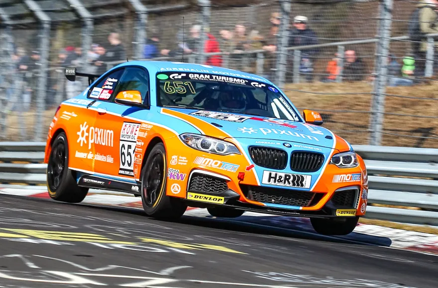 BMW M235i Renntaxi auf der Nordschleife