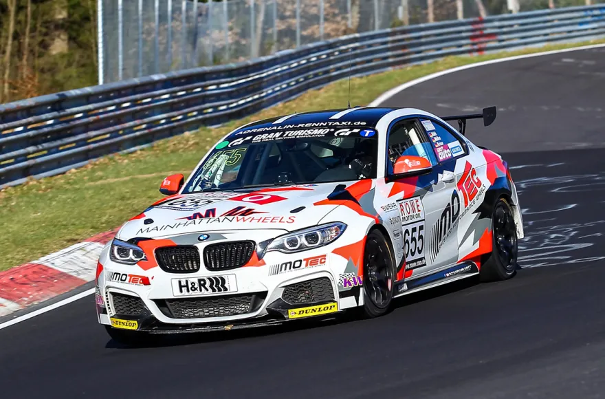 BMW M235i Renntaxi auf der Nordschleife