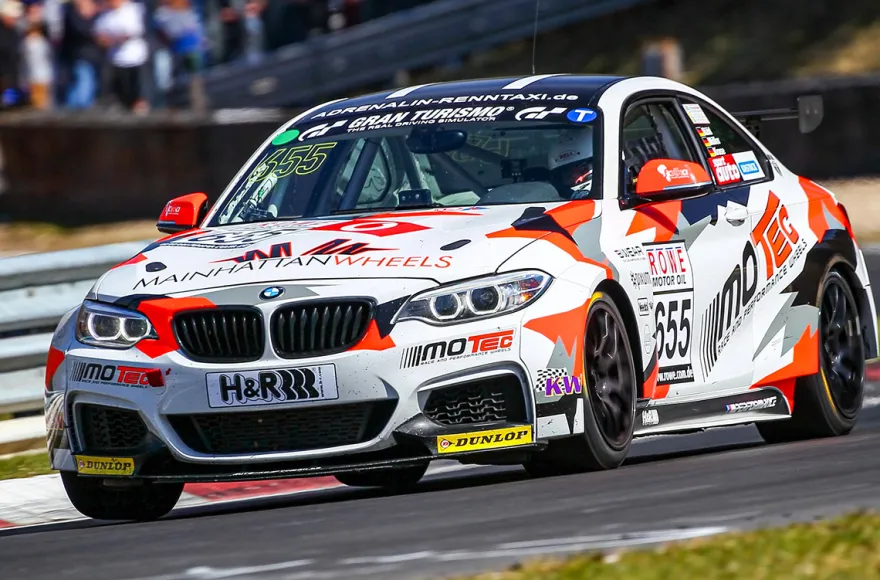 BMW M235i Renntaxi auf der Nordschleife