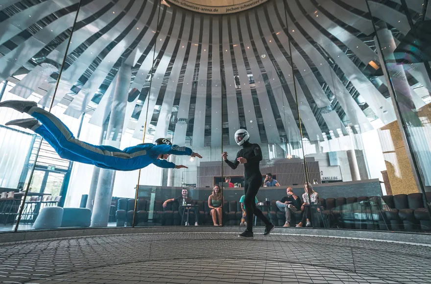 Bodyflying für 2 (je 2 Min.) - Arena München