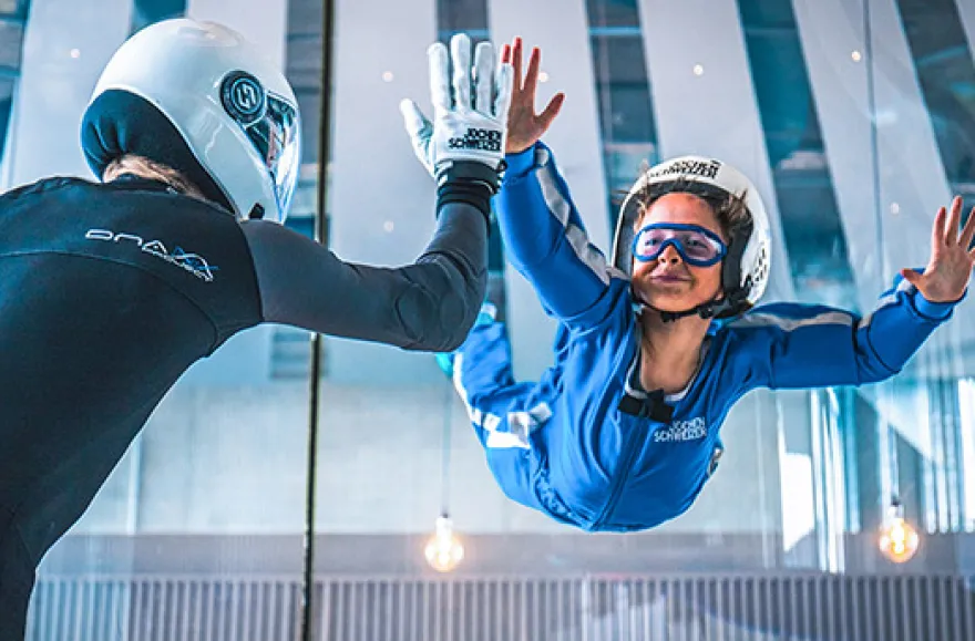 Bodyflying für Kinder (4 Min.) - Arena München