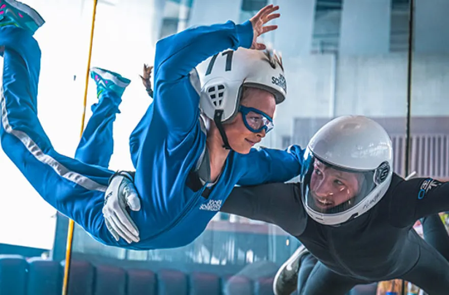 Bodyflying für Kinder (4 Min.) - Arena München