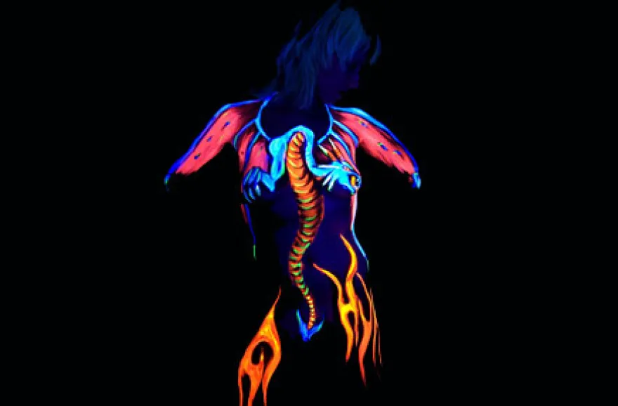 Bodypainting & Fotoshooting