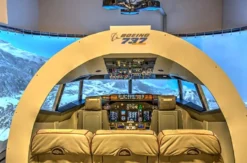 Boeing 737 Flugsimulator mit Video in Schweinfurt (VIP)