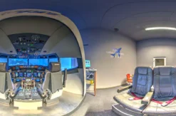 Boeing 737 Flugsimulator mit Video in Schweinfurt (VIP)