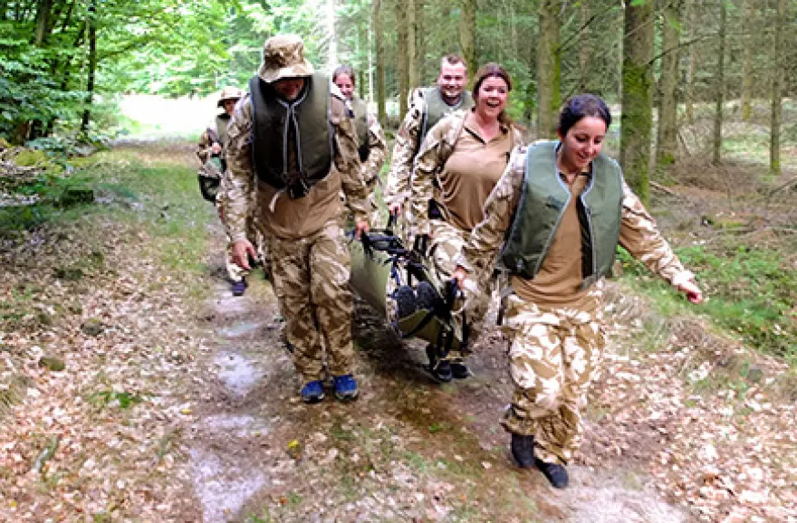 Boot Camp Wochenende in den Nordvogesen