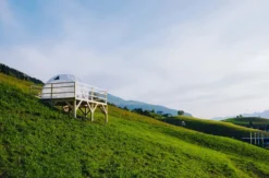 Bubble Übernachtung in der Bergfenster- Suite für 2 (1 Nacht) in Graubünden